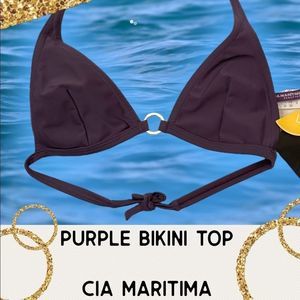 Purple Bikini Top